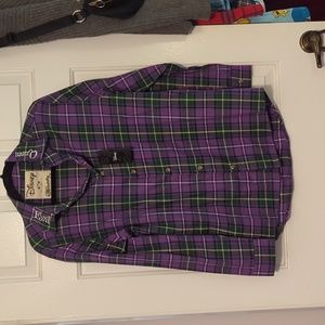 Cakeworthy evil queen flannel size medium new with tags